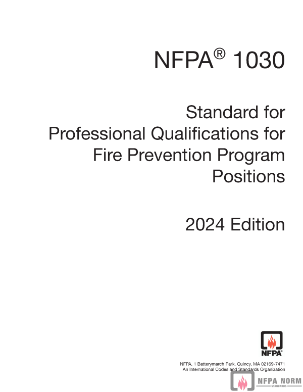 NFPA 1030 PDF NFPA 1030 PDF